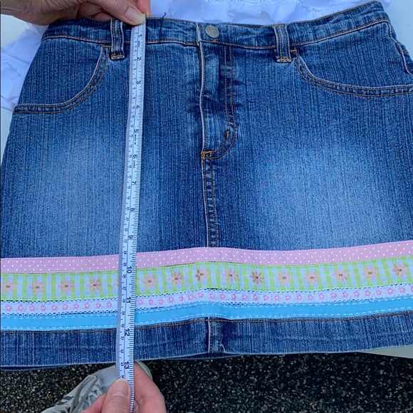 lilly pullitzer jean skort - Picture 3 of 4